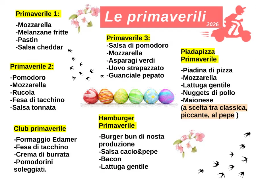 Listino online : Nuovo listino Pizzaidea Ceggia